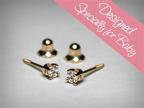 baby dior earrings|baby diamond earrings.